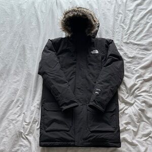 The North Face Boys Black Parka